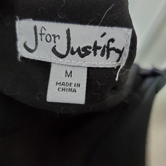 J for Justify black dress Size M - Picture 6 of 6